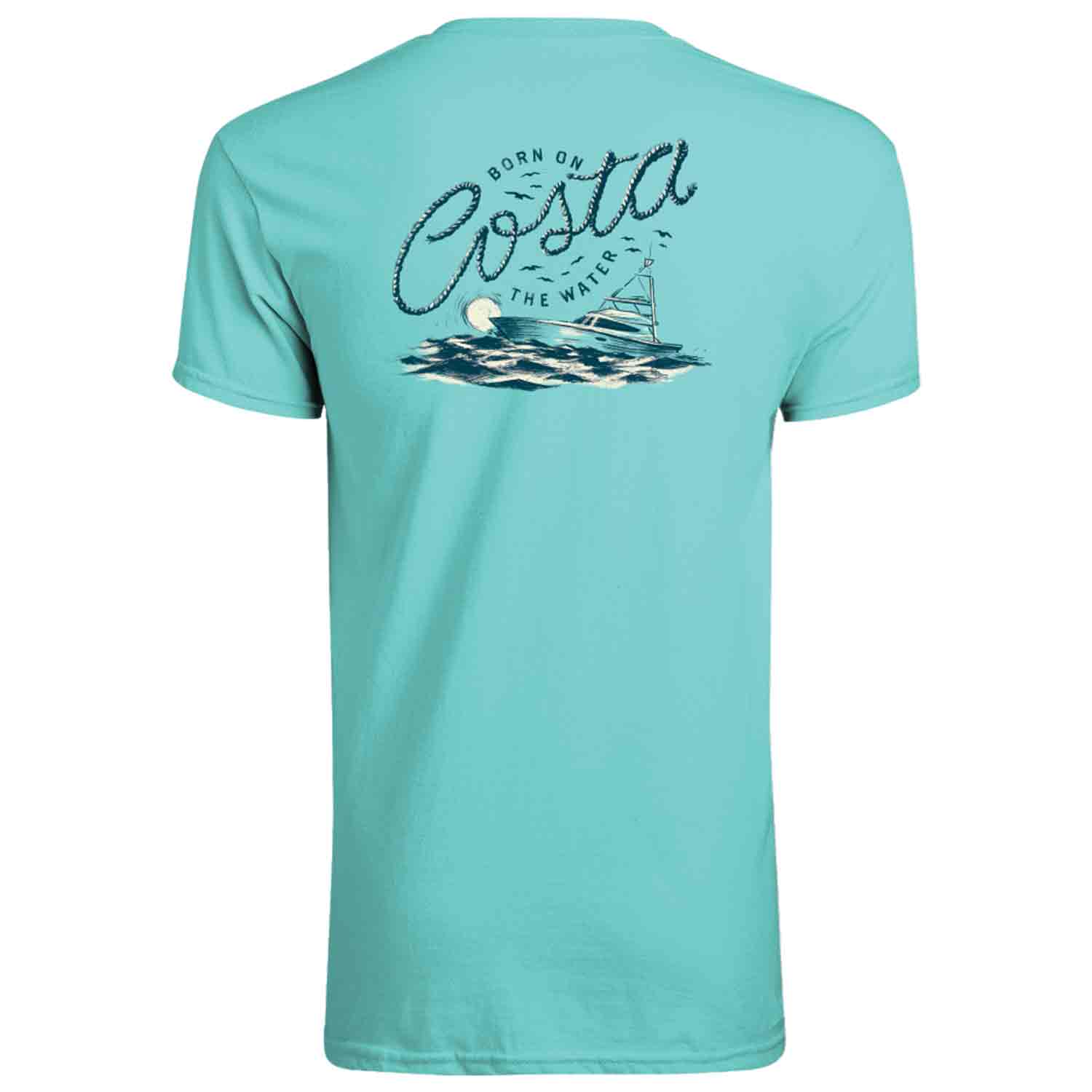 Master Bait Shops  Turquoise Water Men's T-shirt