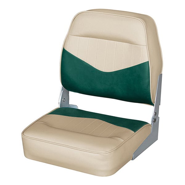 WISE SEATING Boat Seat, Green/Khaki West Marine