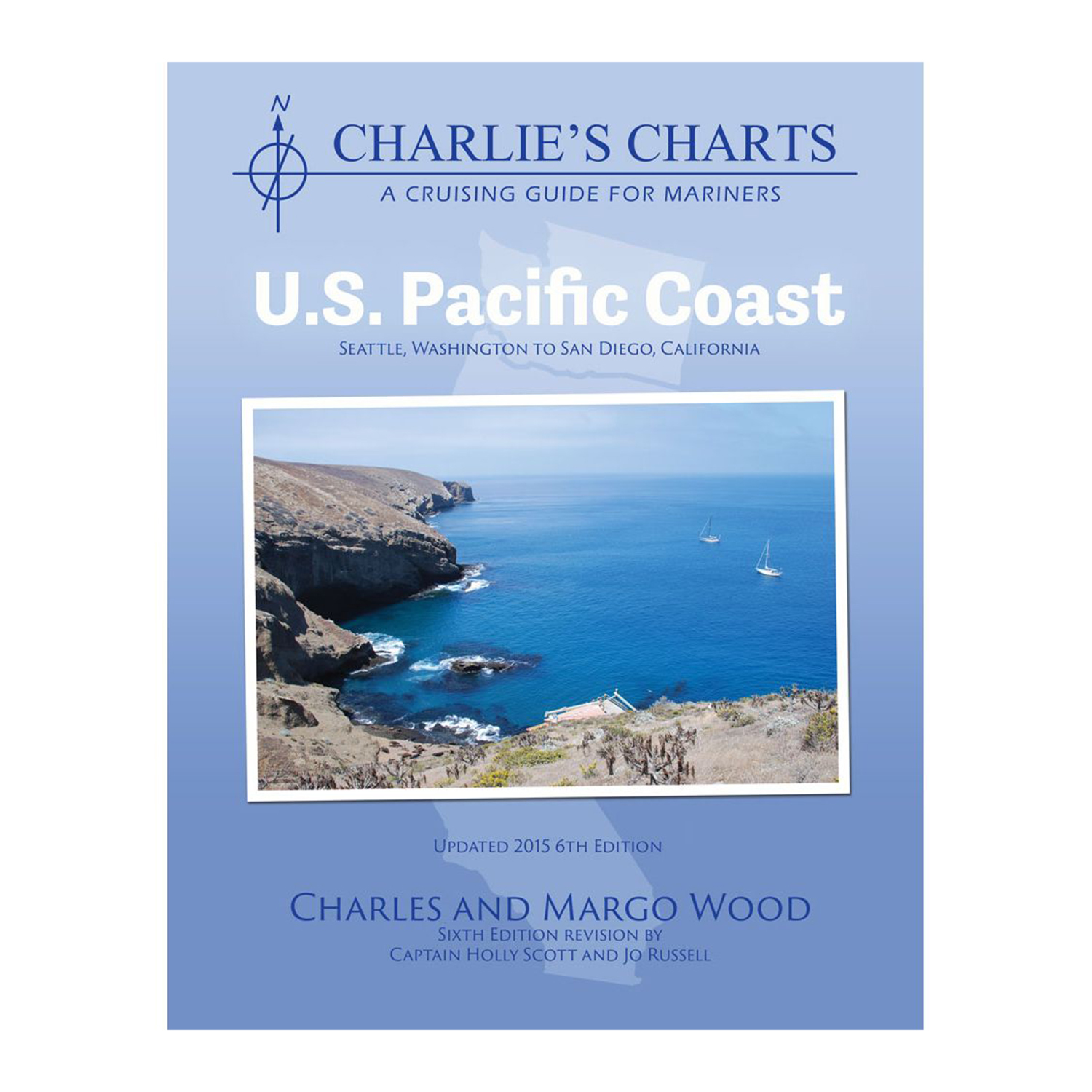 Charlie's Charts U.S. Pacific Coast West Marine