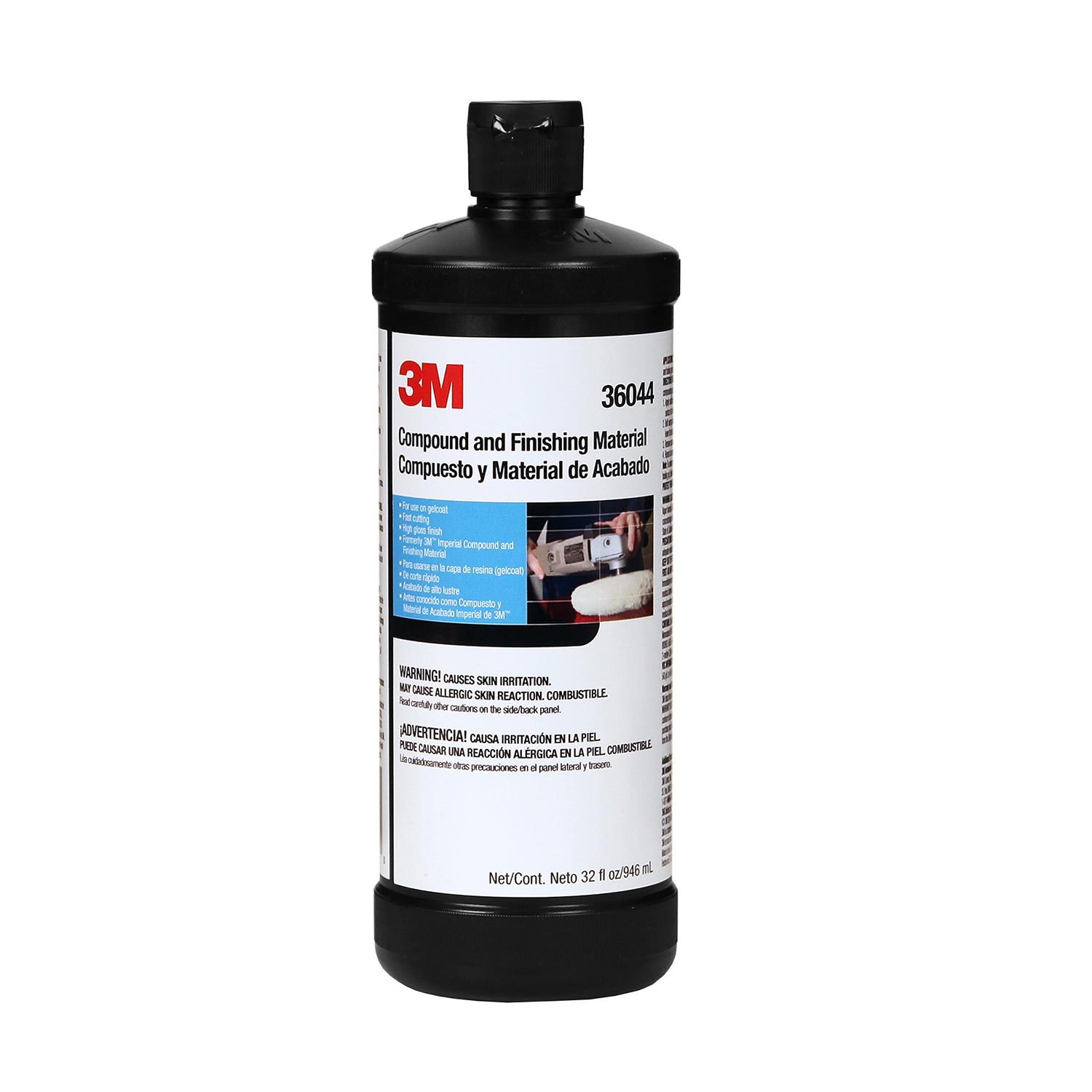 3M Marine Compound and Finishing Material Quart 06044
