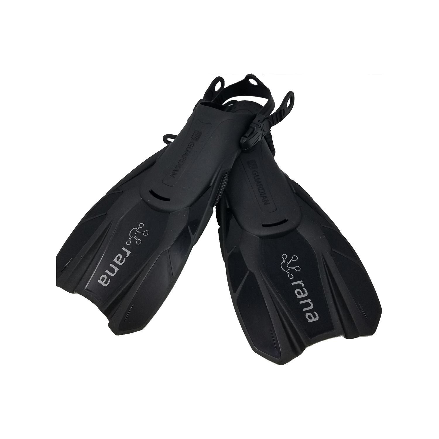 GUARDIAN SCUBA RANA Adult Fins, Black | West Marine