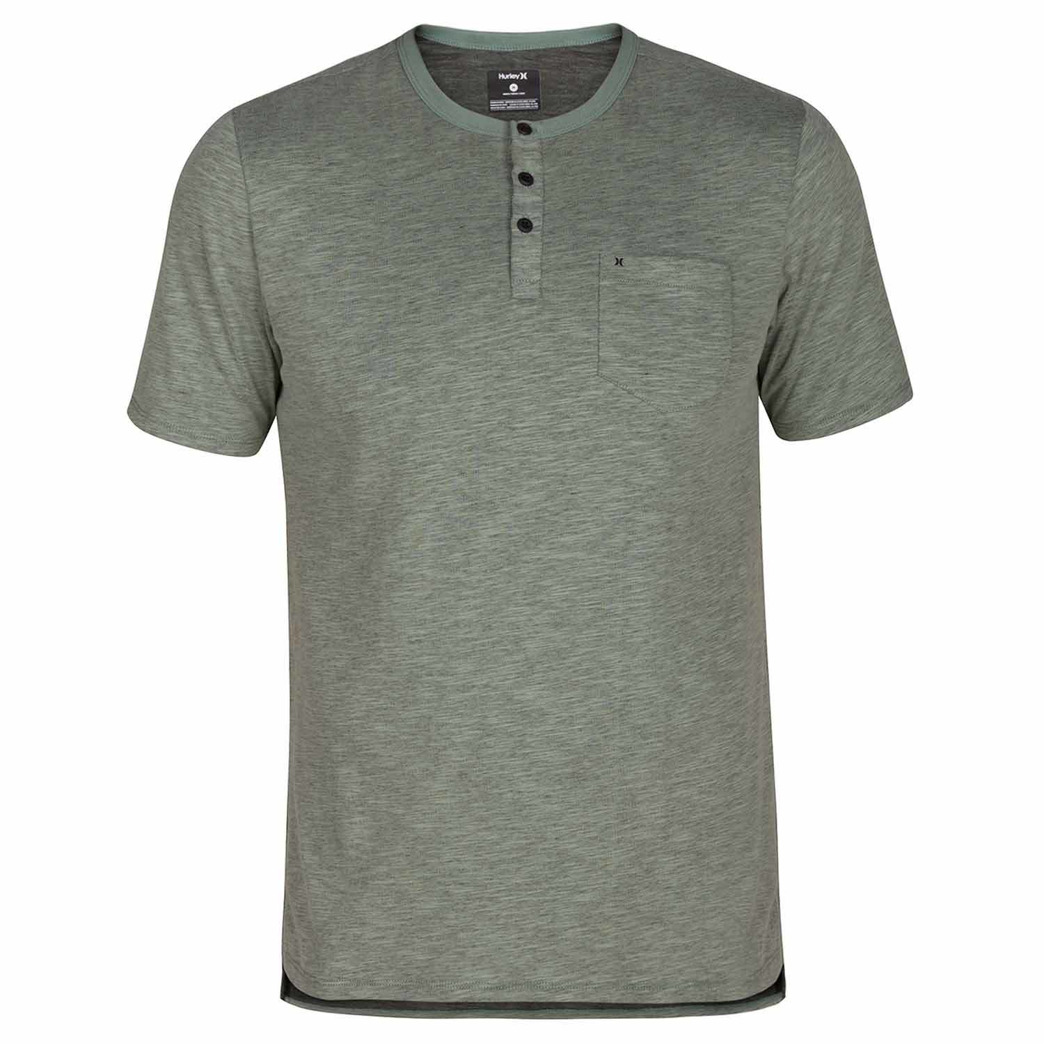 hurley dri fit henley